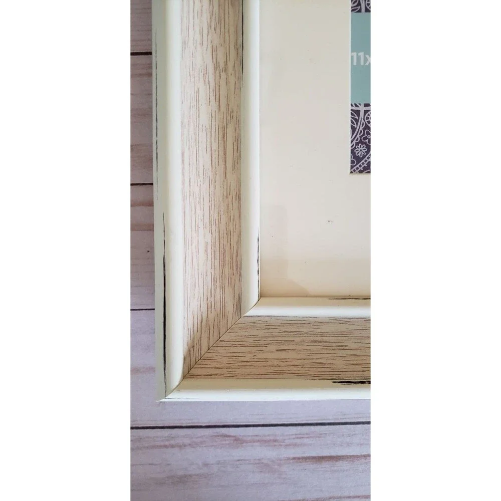 Large Whitewash Picture Frame